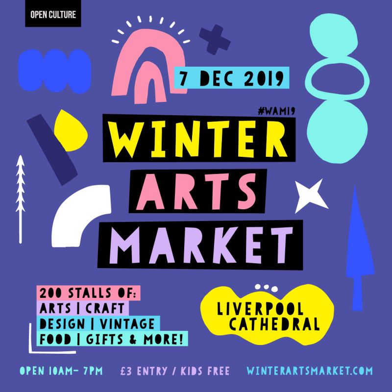 2019 Winter Arts Market Flyer